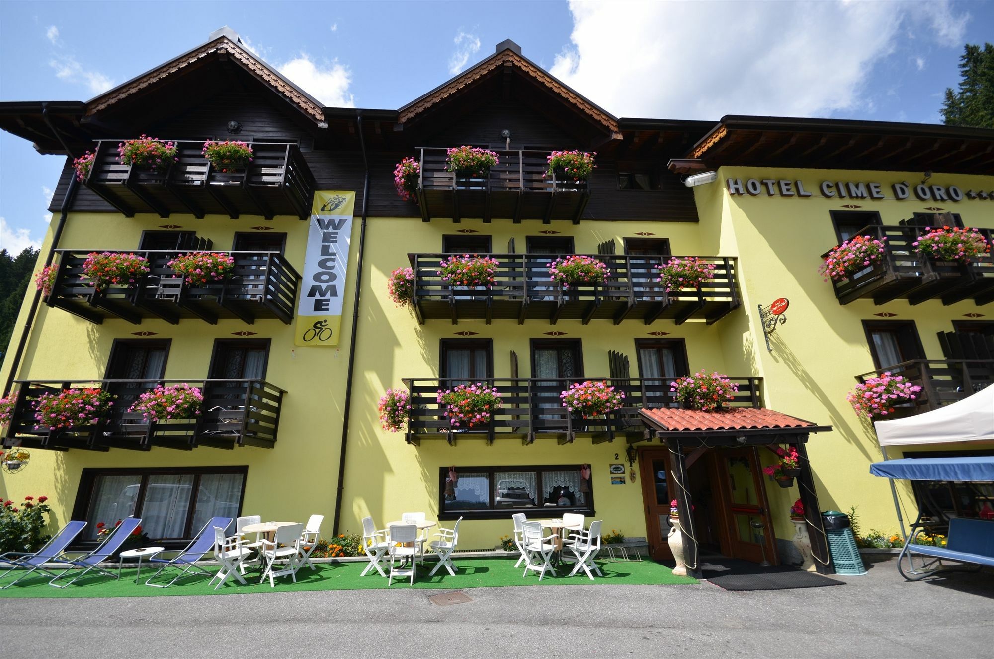 Hotel Cime D'Oro Madonna Kültér fotó